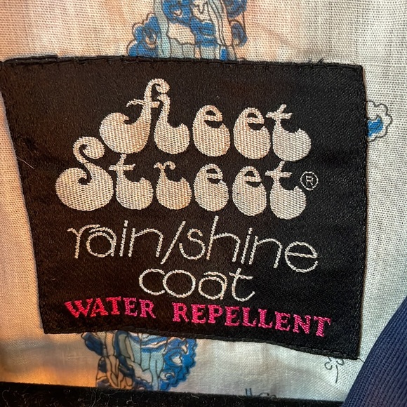 Vintage 1960s Mod Fleet Street Rain/Shine Coat - Picture 11 of 11